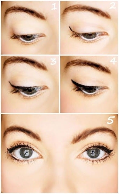 cat-eye-makeup-tutorial-simple-25_4 Cat eye make-up tutorial eenvoudig