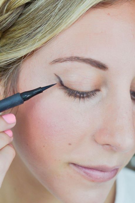 cat-eye-makeup-tutorial-simple-25_9 Cat eye make-up tutorial eenvoudig