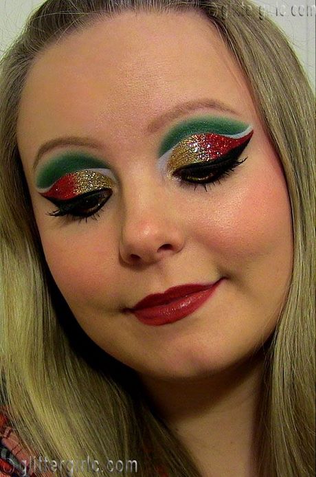 christmas-themed-makeup-tutorial-02_17 Kerst thema make-up tutorial
