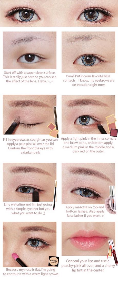 Circle lenzen make-up tutorial