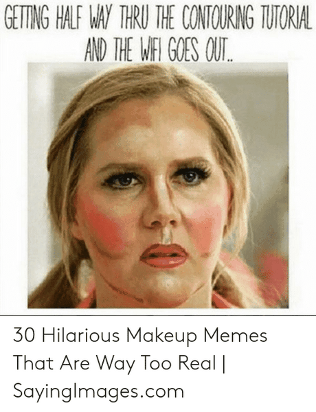 contour-makeup-tutorial-funny-50 Contour make-up tutorial Grappig