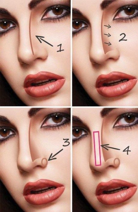 contour-nose-makeup-tutorial-79_13 Contour neus make-up tutorial