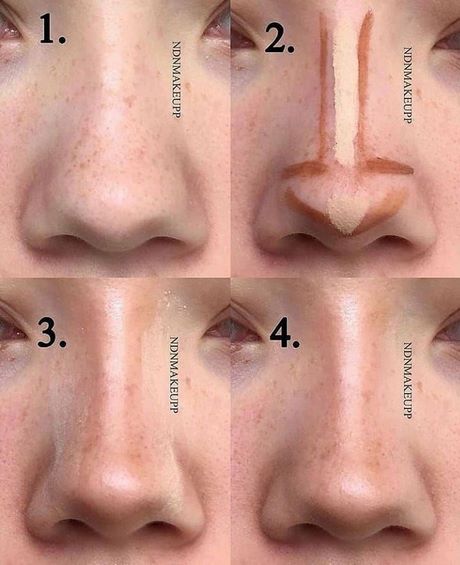 contour-nose-makeup-tutorial-79_16 Contour neus make-up tutorial