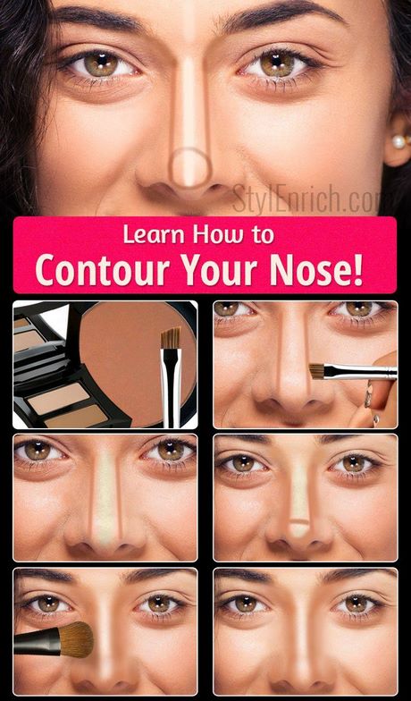 contour-nose-makeup-tutorial-79_17 Contour neus make-up tutorial