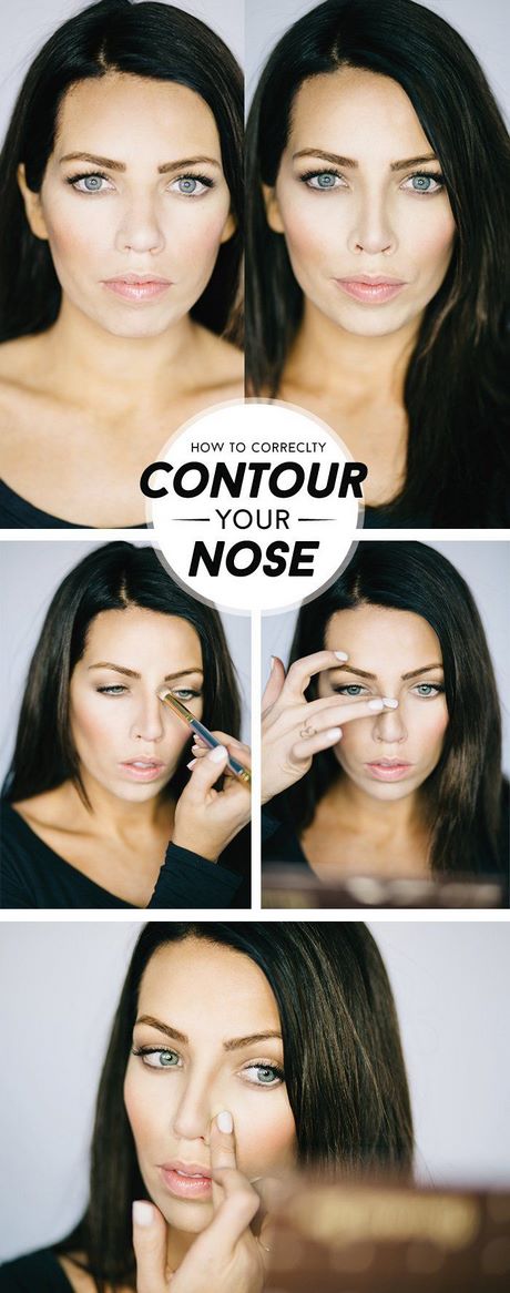 contour-nose-makeup-tutorial-79_4 Contour neus make-up tutorial