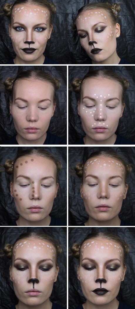 Kostuum make-up tutorial