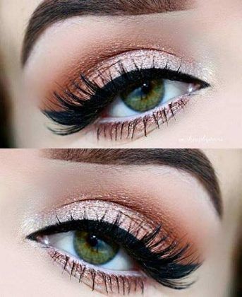 cute-makeup-tutorial-for-green-eyes-32_16 Leuke make - up tutorial voor groene ogen