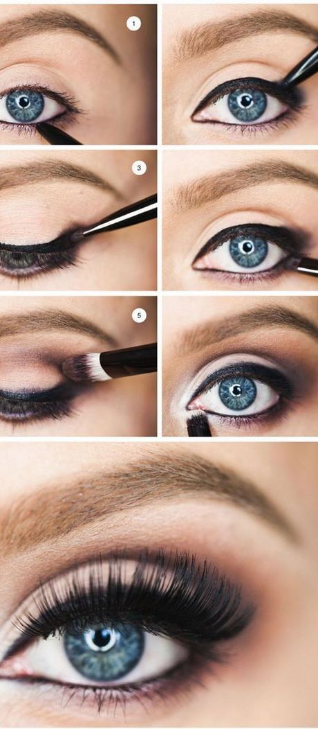 dark-blue-eyeshadow-makeup-tutorial-67_13 Donkerblauwe oogschaduw make-up tutorial