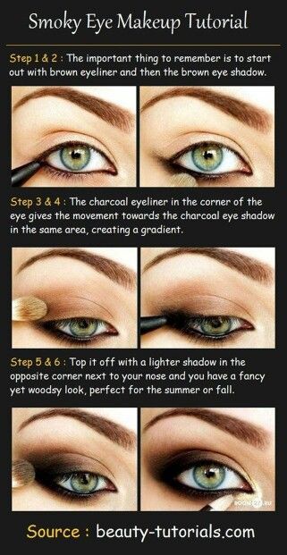 dark-eye-makeup-tutorial-for-green-eyes-06_14 Dark eye make - up tutorial voor groene ogen