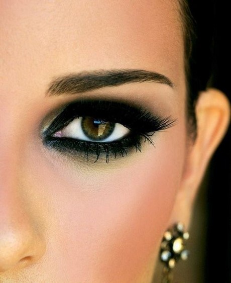 dark-green-smokey-eye-makeup-tutorial-28 Donkergroene smokey eye make-up tutorial