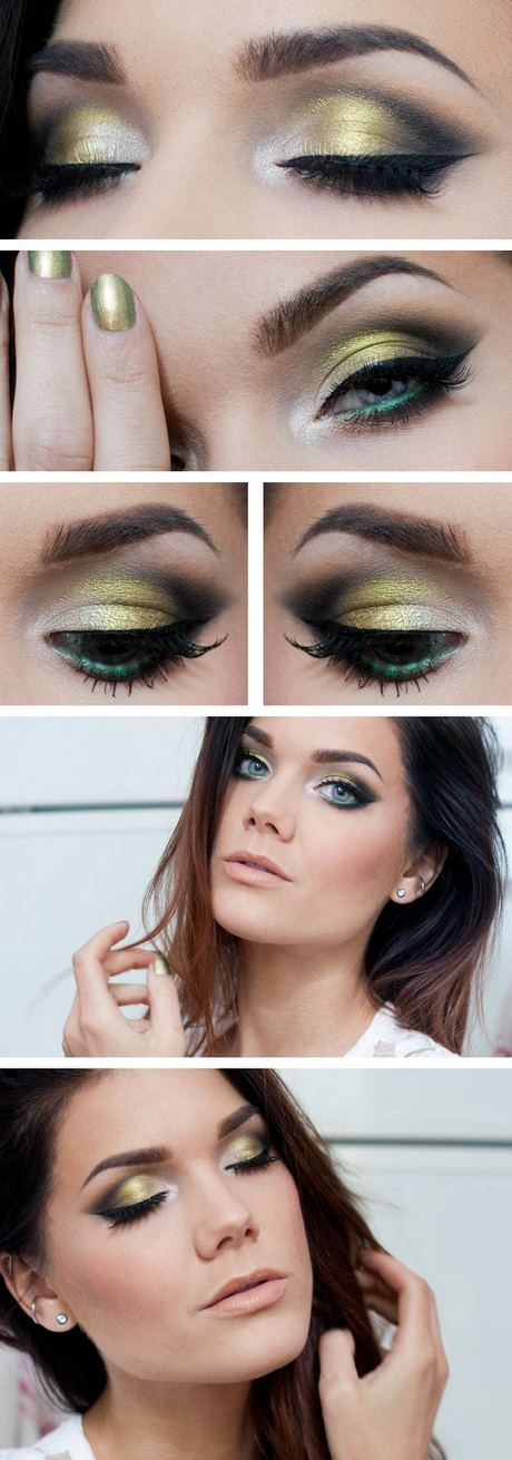 dark-green-smokey-eye-makeup-tutorial-28_2 Donkergroene smokey eye make-up tutorial