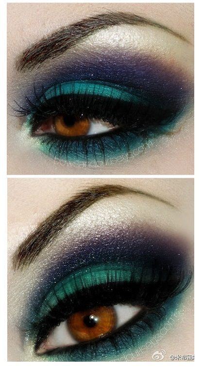 dark-green-smokey-eye-makeup-tutorial-28_5 Donkergroene smokey eye make-up tutorial