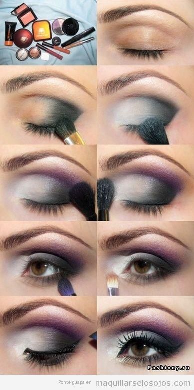 dark-makeup-tutorial-for-brown-eyes-41_15 Donkere make - up tutorial voor bruine ogen