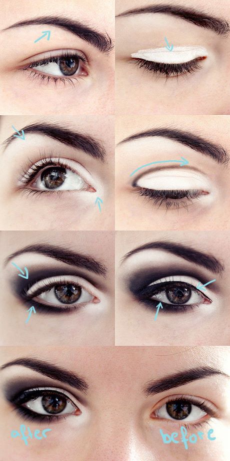 dark-makeup-tutorial-for-brown-eyes-41_16 Donkere make - up tutorial voor bruine ogen