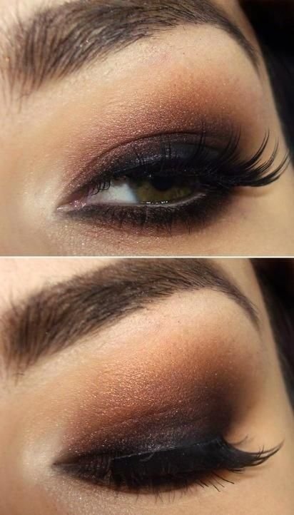 dark-makeup-tutorial-for-brown-eyes-41_4 Donkere make - up tutorial voor bruine ogen