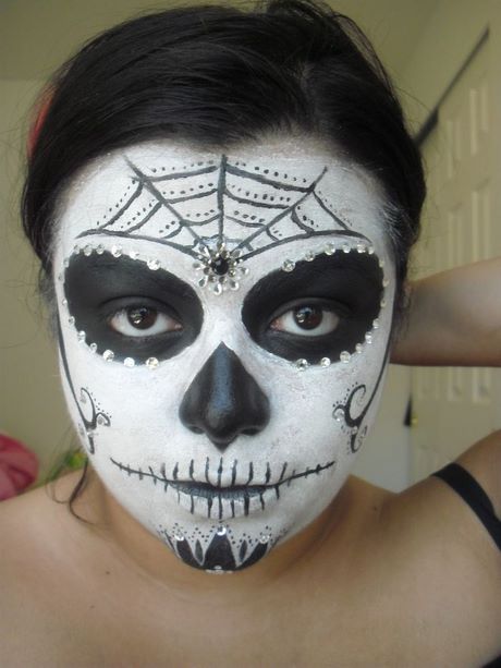 dark-sugar-skull-makeup-tutorial-58_11 Dark sugar skull make-up tutorial