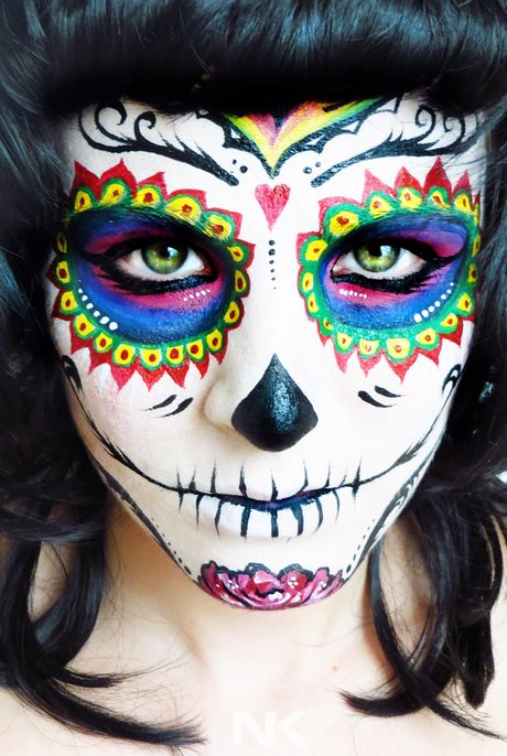 dark-sugar-skull-makeup-tutorial-58_5 Dark sugar skull make-up tutorial