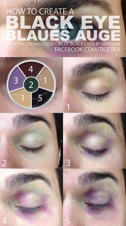 easy-bruise-makeup-tutorial-59_6 Gemakkelijk blauwe plekken make-up tutorial