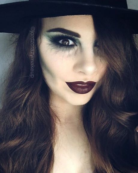 easy-witches-makeup-tutorial-18_19 Gemakkelijk heksen make-up tutorial
