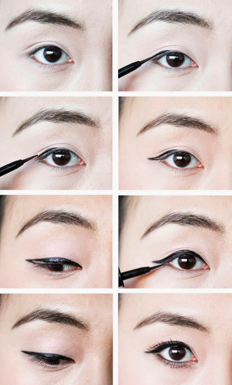 eye-makeup-for-small-eyes-tutorial-02 Oogmake-up voor kleine ogen tutorial