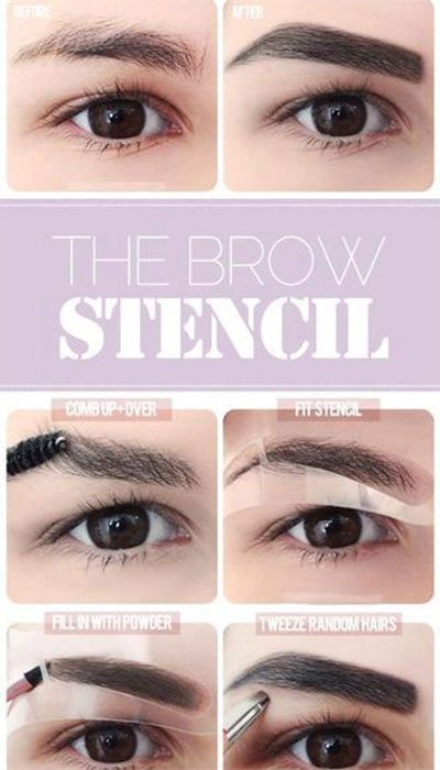 eyebrow-makeup-tutorial-for-thick-eyebrows-26_12 De tutorial van de wenkbrauwmake-up voor dikke wenkbrauwen