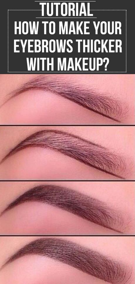 eyebrow-makeup-tutorial-for-thick-eyebrows-26_14 De tutorial van de wenkbrauwmake-up voor dikke wenkbrauwen