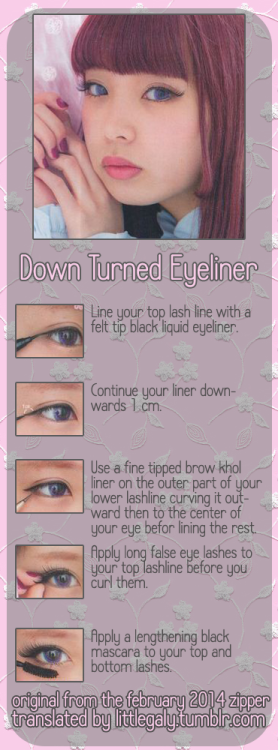 eyeliner-makeup-tutorial-tumblr-10 Eyeliner make-up tutorial tumblr