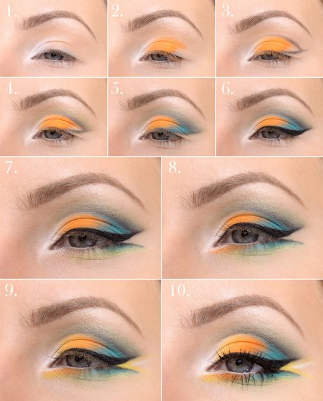fun-colorful-makeup-tutorial-88_13 Leuke kleurrijke make-up tutorial