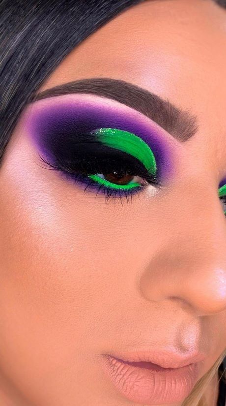 fun-colorful-makeup-tutorial-88_16 Leuke kleurrijke make-up tutorial