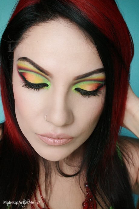 fun-colorful-makeup-tutorial-88_4 Leuke kleurrijke make-up tutorial