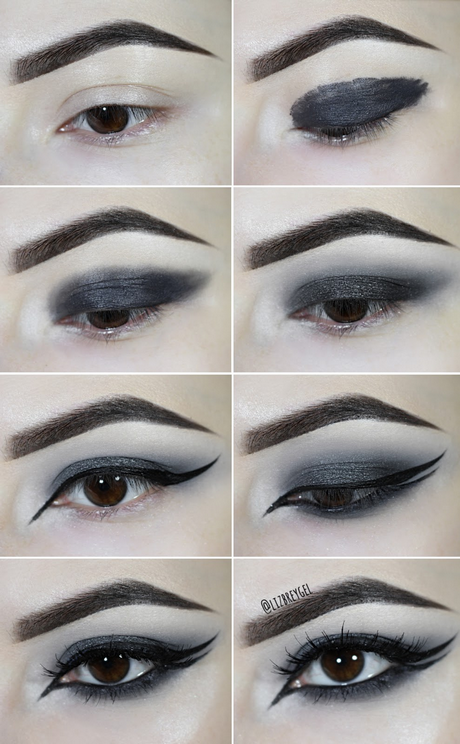 gothic-emo-makeup-tutorial-15 Gothic emo make-up tutorial