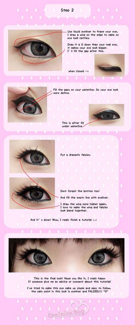 japanese-doll-eye-makeup-tutorial-80_12 Japanse pop oog make-up tutorial