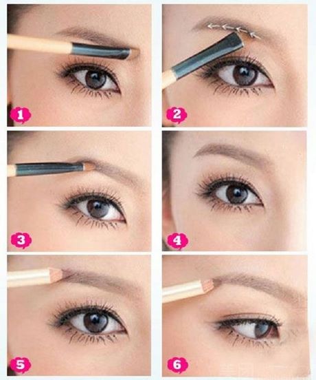 korean-eyebrow-makeup-tutorial-28_14 Koreaanse wenkbrauw make-up tutorial