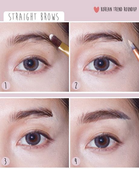 korean-eyebrow-makeup-tutorial-28_15 Koreaanse wenkbrauw make-up tutorial
