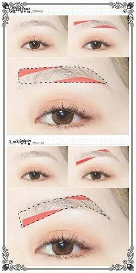 korean-eyebrow-makeup-tutorial-28_7 Koreaanse wenkbrauw make-up tutorial