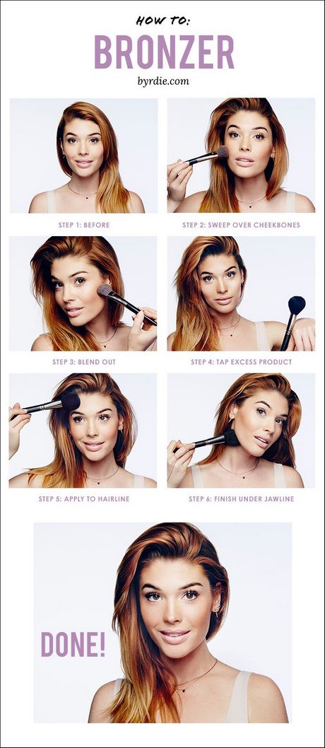 makeup-bronzer-tutorial-44_15 Make-up bronzer tutorial