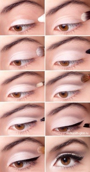 makeup-ideas-for-brown-eyes-tutorial-35_8 Make - up ideeën voor bruine ogen tutorial