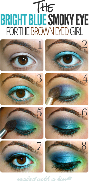 makeup-tutorial-for-blue-and-green-eyes-77_2 Make - up tutorial voor blauwe en groene ogen