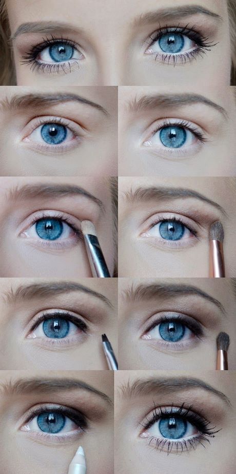 makeup-tutorial-for-blue-eyes-for-school-33_2 Make - up tutorial voor blauwe ogen voor school