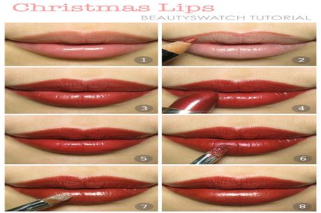 makeup-tutorial-for-christmas-20 Make - up tutorial voor Kerstmis