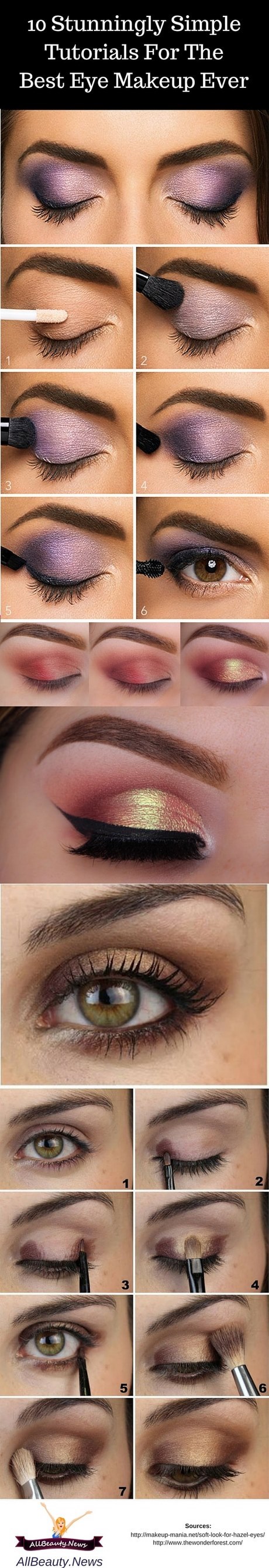 makeup-tutorial-for-hazel-eyes-16_18 Make - up tutorial voor hazelaar ogen