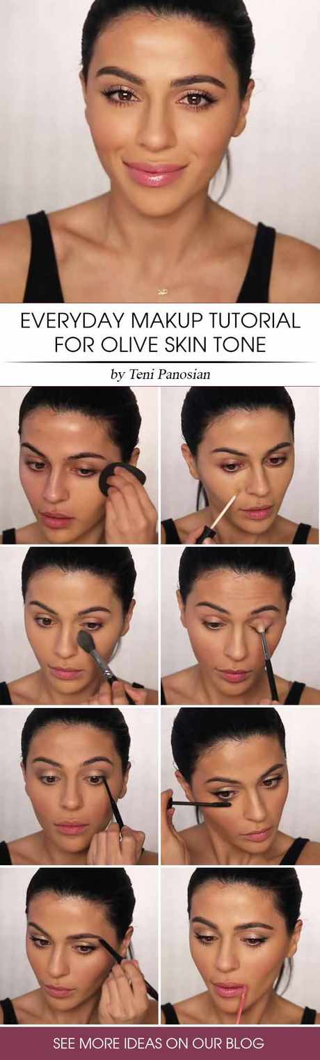 Make - up tutorial voor latina huid
