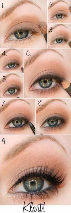 natural-eye-makeup-tutorial-for-green-eyes-09_17 Natuurlijke oog make - up tutorial voor groene ogen