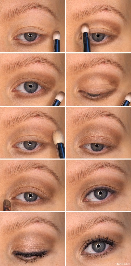 neutral-brown-makeup-tutorial-05_14 Neutrale bruine make-up tutorial