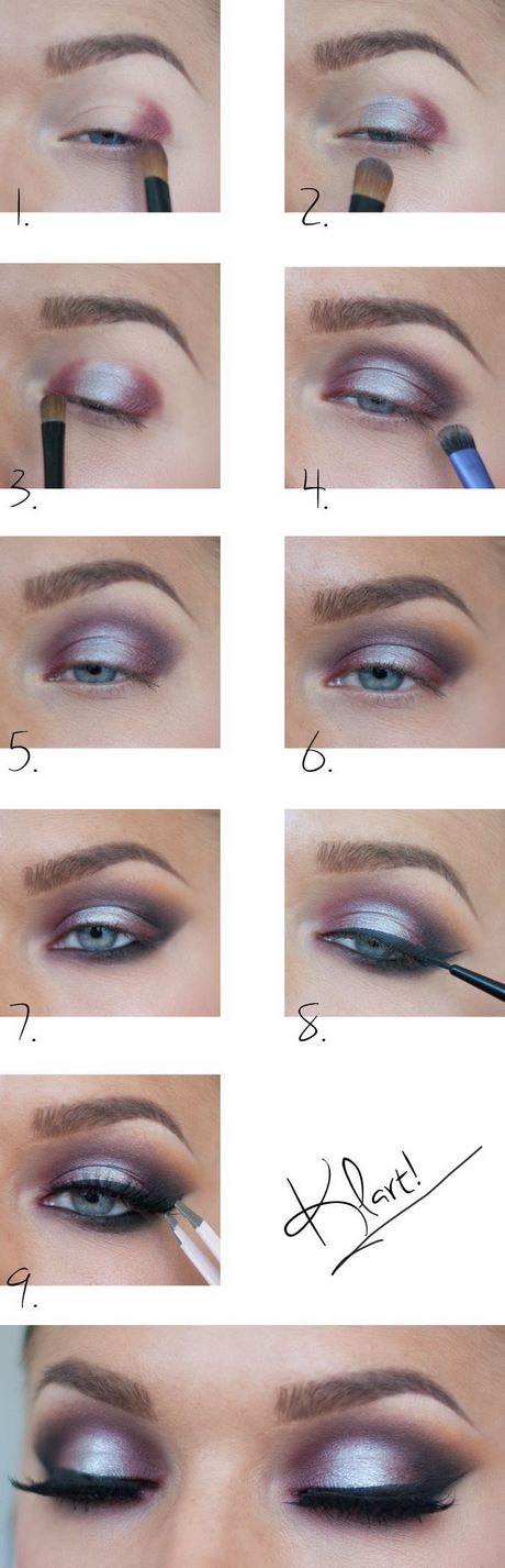 new-years-makeup-tutorial-for-brown-eyes-07_11 Nieuwe Jaar Make - up tutorial voor bruine ogen