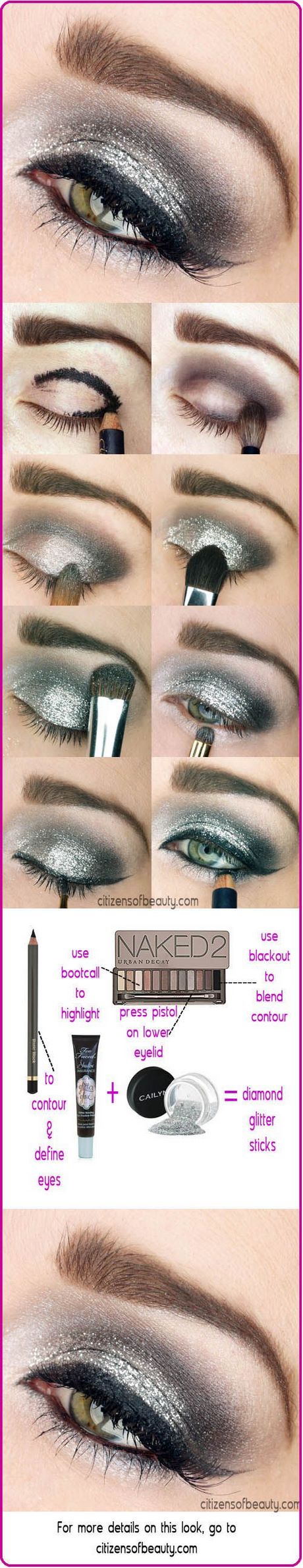 new-years-makeup-tutorial-for-brown-eyes-07_6 Nieuwe Jaar Make - up tutorial voor bruine ogen