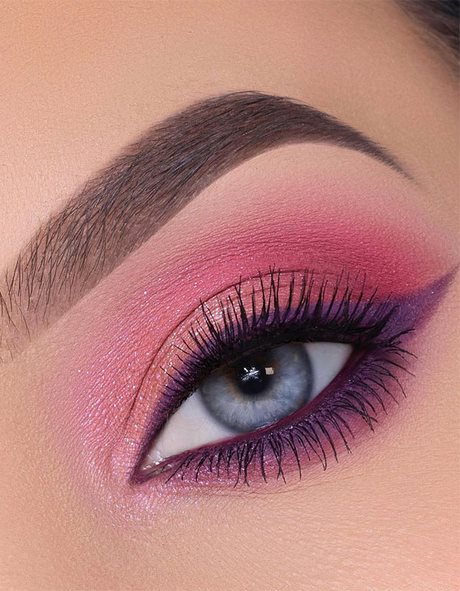 pink-purple-makeup-tutorial-70_16 Roze paarse make-up tutorial