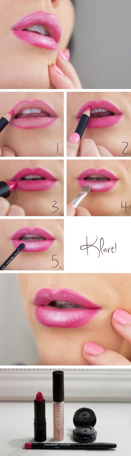 pouty-lips-makeup-tutorial-31_14 Pouty lips make-up tutorial