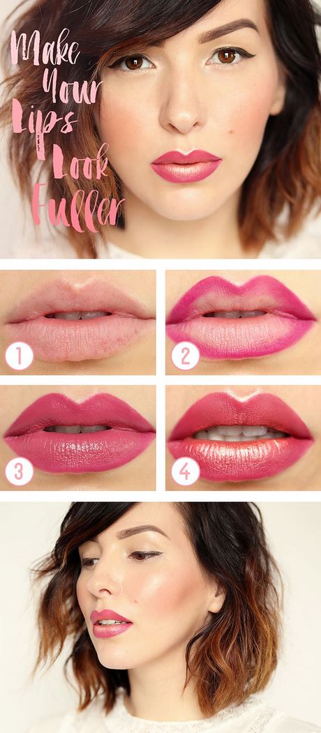 pouty-lips-makeup-tutorial-31_16 Pouty lips make-up tutorial