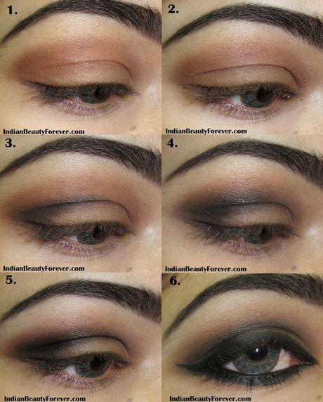 smokey-brown-eyeshadow-makeup-tutorial-86_13 Smokey brown oogschaduw make-up tutorial